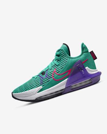 Nike LeBron Witness 6 Turquesa Blancos Rosas | MX 3079